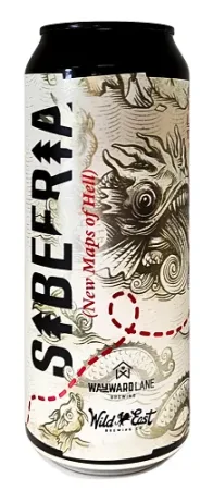 Pivovar Sibeeria w/ Wild East w/ Wayward Lane - New Maps of Hell 18° 0,5l (Imperial Pilsner)