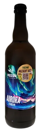 Pivovar Mazák - Aurora 12° 0,75l (Cold IPA)