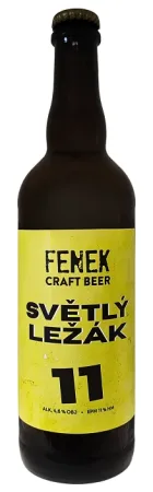 Pivovar Fenek - Fenek 11° 0,7l (světlý ležák)