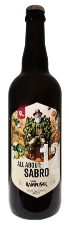 Pivovar Rampušák - All About Sabro 12° 0,75l (Session NEIPA)