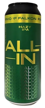 Pivovar Falkon - All-IN Talus 15° 0,5L (Hazy IPA)