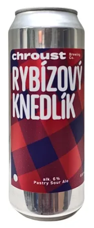 Pivovar Chroust - Rybízový knedlík 20° 0,5l (Pastry Sour)