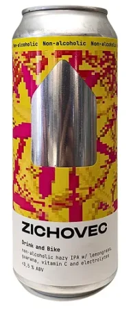 Rodinný pivovar Zichovec - Drink and Bike Ø 0,5l (Nealko Hazy IPA s guaranou)