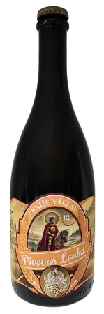 Pivovar Louka - Kníže Václav 12° 0,75l (světlý ležák)