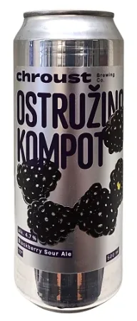 Pivovar Chroust - Ostružinový kompot 11° 0,5l (Fruited Sour)
