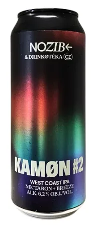 Pivovar Nozib - Kamøn #2 14° 0,5l (West Coast IPA)