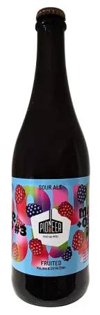 Pioneer Beer - Sour Pop #3 Malina + Ostružina 11° 0,75l (Sour Ale)