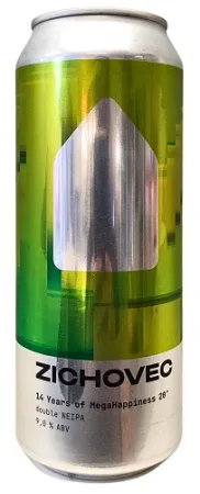 Rodinný pivovar Zichovec - 14 Years of MegaHappiness 20° 0,5l (Double NEIPA)