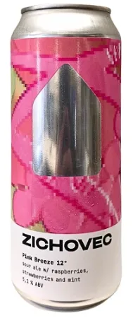 Rodinný pivovar Zichovec - Pink Breeze 12° 0,5l (Sour Ale)