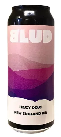 Pivovar BLUD - Hejzy Džus 14° 0,5l (New England IPA)