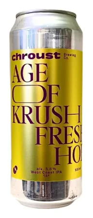 Pivovar Chroust - Age of Krush Fresh Hop 14° 0,5l (West Coast IPA)