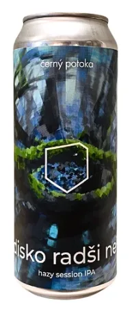 černý potoka - Disko radši ne² 11° 0,5l (Session Hazy IPA)