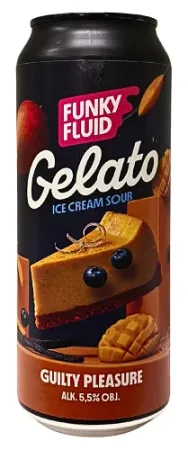 Pivovar Funky Fluid - Gelato: Guilty Pleasure 18° 0,5l (Ice Cream Sour)