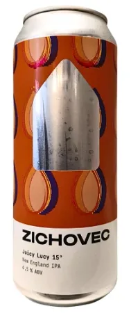 Rodinný pivovar Zichovec - Juicy Lucy 15° 0,5l (New England IPA)