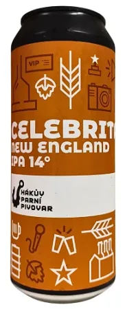 Hákův parní pivovar - Celebrita 14° 0,5l (New England IPA)