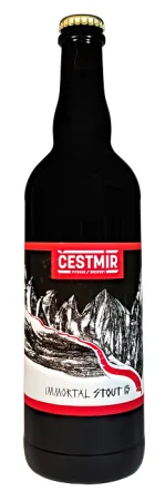 Pivovar Čestmír - Immortal Stout 15° 0,7l (Stout)