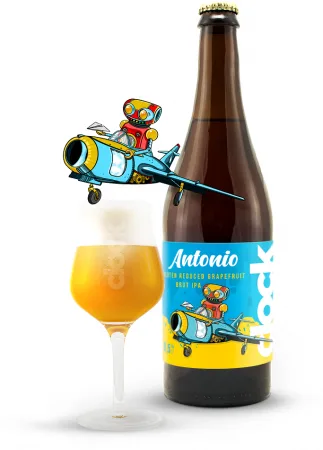 Pivovar Clock - Antonio 17° 0,7l (Grapefruit Brut IPA)